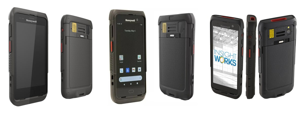 Imagen de la familia Honeywell CT47 con sus equipos