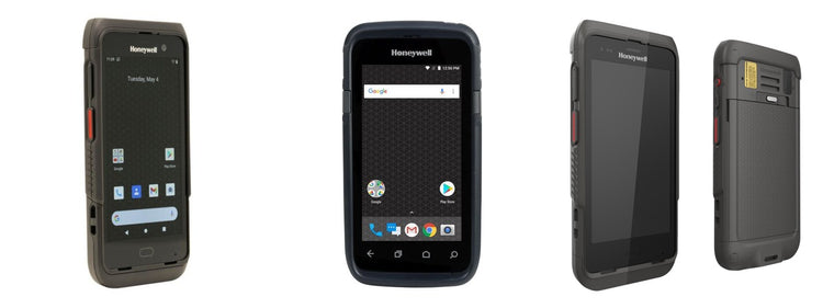 Imagen de la familia Honeywell CT60 XP con sus equipos