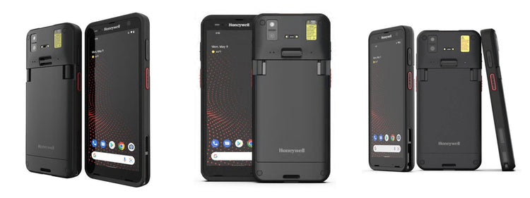 Imagen de la familia Honeywell CT70 con sus equipos