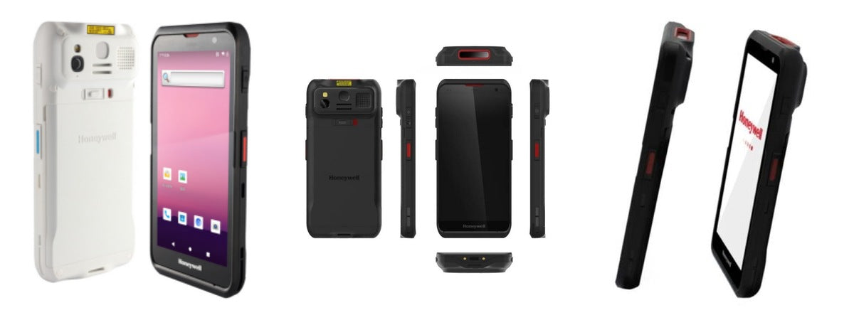 Imagen de la familia Honeywell EDA52 con sus equipos