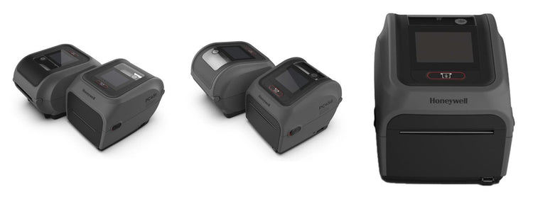 Imagen de la familia Honeywell PC45 con sus equipos