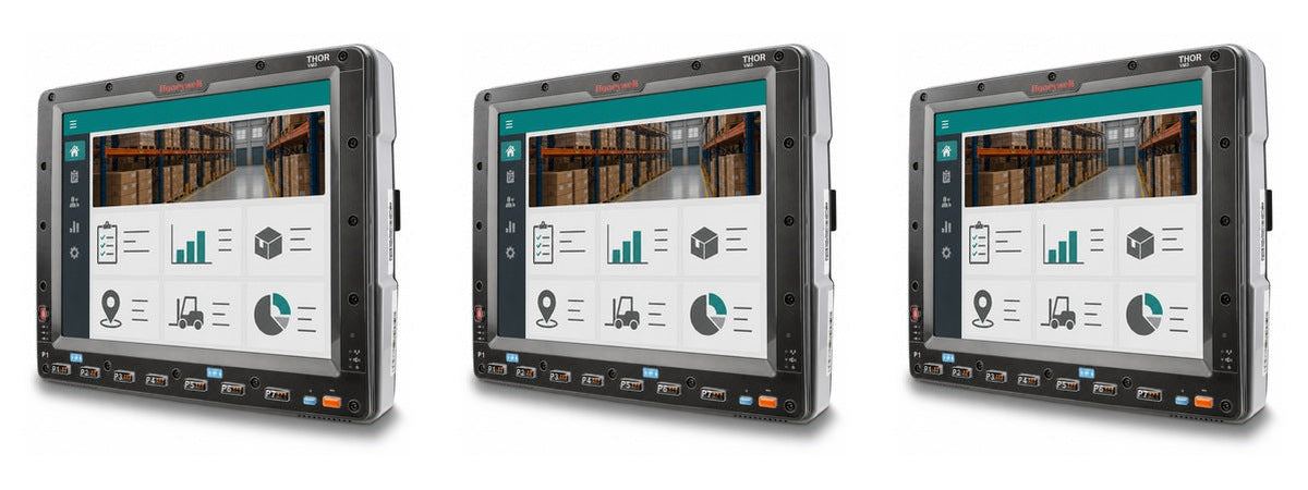 Imagen de la familia Honeywell VM3W con sus equipos