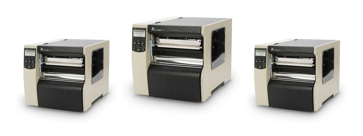 Imagen de la familia Zebra 220Xi4 con sus equipos