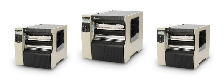 Imagen de la familia Zebra 220Xi4 con sus equipos