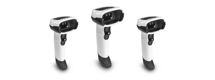Imagen de la familia Zebra DS8108 con sus equipos