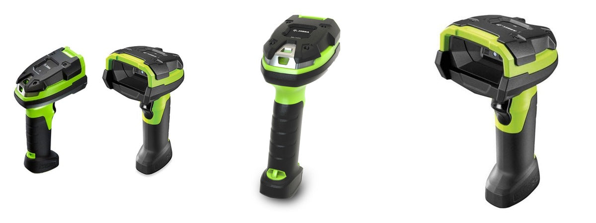 Imagen de la familia Zebra LI3608 con sus equipos