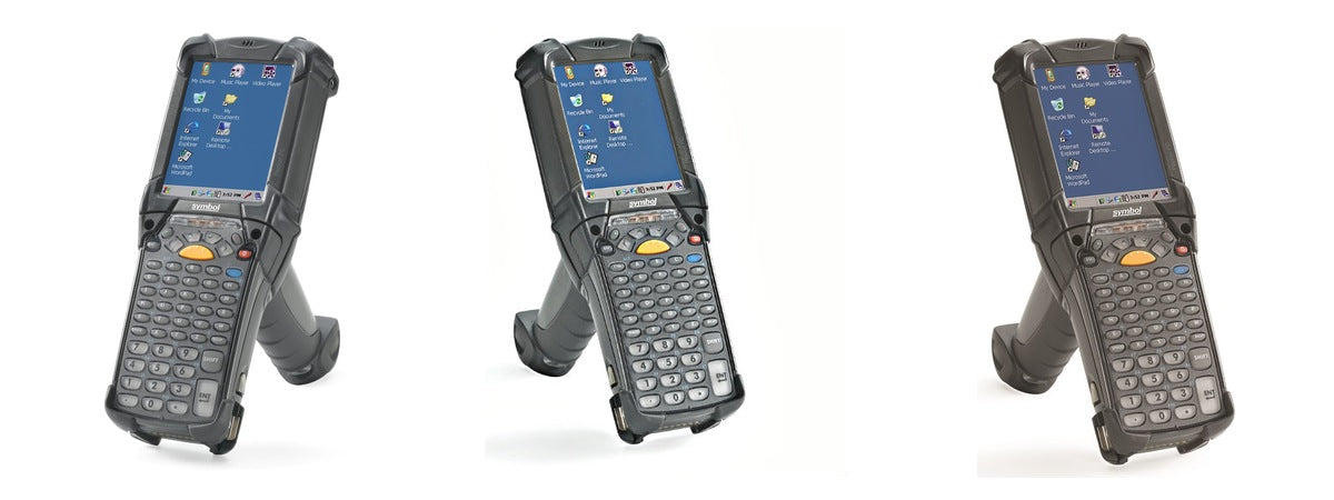 Imagen de la familia Zebra MC9200 con sus equipos