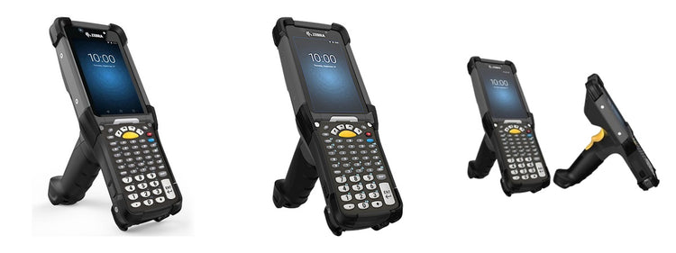 Imagen de la familia Zebra MC9300 con sus equipos