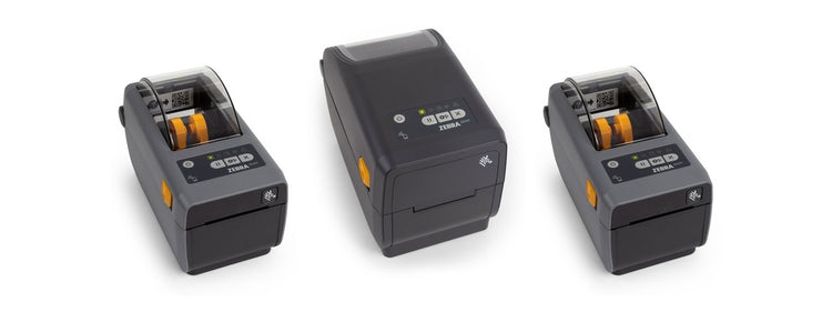 Imagen de la familia Zebra ZD411 con sus equipos