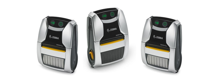 Imagen de la familia Zebra ZQ310 con sus equipos