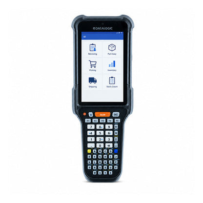 Terminal de mano Datalogic FALCON X60 946600005 en uso sobre fondo blanco