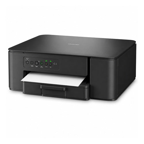 Impresora de etiquetas Brother DCP-J1260W DCPJ1260WRE1 en uso sobre fondo blanco