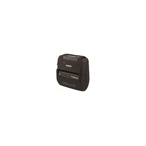 Impresora de etiquetas Brother RJ-4250WB RJ4250WBLZ1 sobre fondo blanco