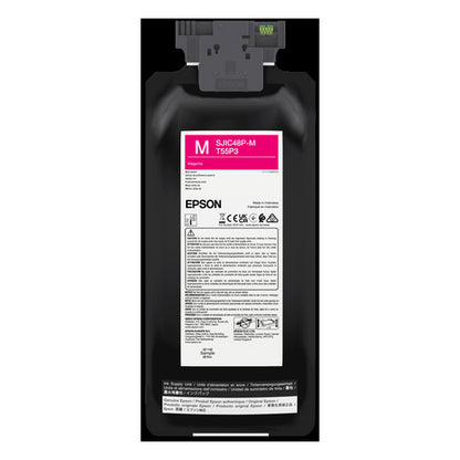 Epson cartucho de tinta C13T55P340 sobre fondo blanco