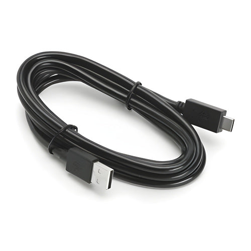 Zebra Cable de transferencia de datos CBL-TC2X-USBC-01 sobre fondo blanco