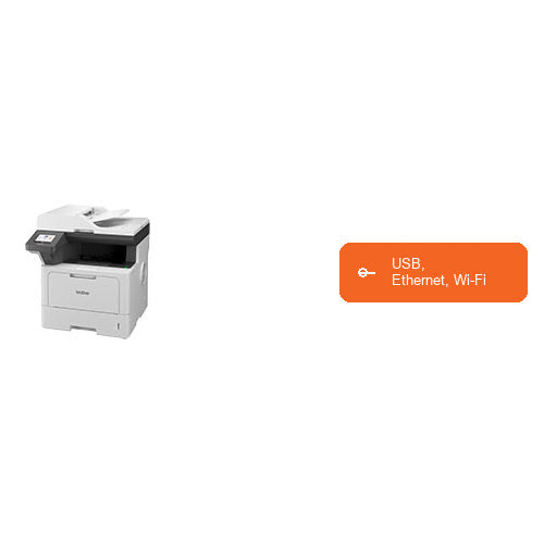 Características de la impresora de etiquetas Brother MFC-L5710DW MFCL5710DWRE1: USB, Ethernet, Wi-Fi