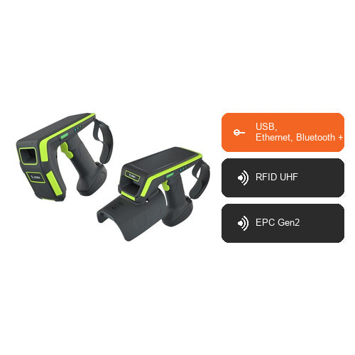 Características del equipo rfid Zebra RFD90 RFD9031-G30G700-E8: USB, Ethernet, Bluetooth +1, RFID UHF, EPC Gen2
