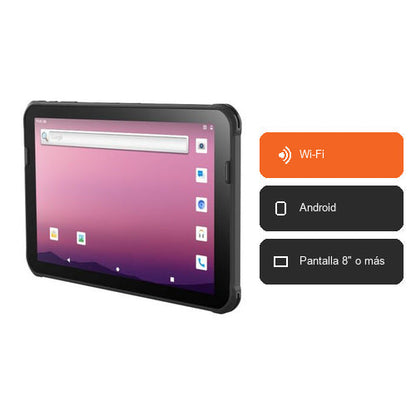 Características del terminal de mano Honeywell EDA10 EDA10A-00B091N21RK: Wi-Fi, Android, Pantalla 8" o más