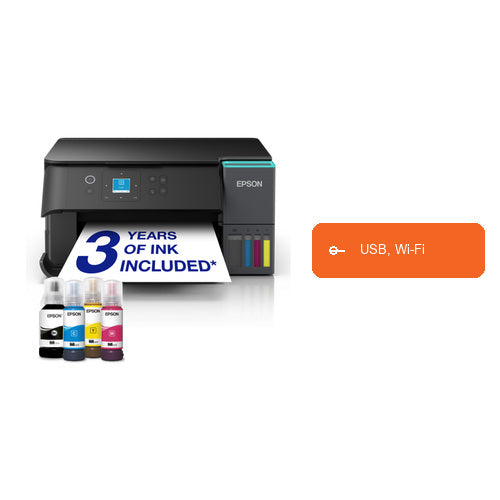 Características de la impresora de etiquetas Epson ET-2950 C11CL41404: USB, Wi-Fi