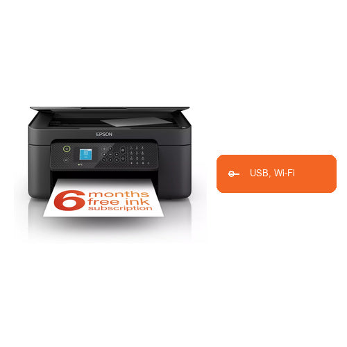 Características de la impresora de etiquetas Epson WF-2910DWF C11CK64402: USB, Wi-Fi