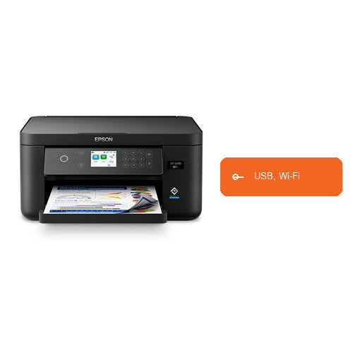 Características de la impresora de etiquetas Epson XP-5200 C11CK61403: USB, Wi-Fi