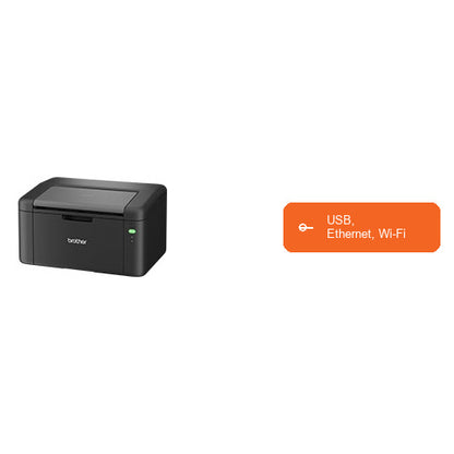 Características de la impresora de etiquetas Brother HL-L1240W HLL1240WRE1: USB, Ethernet, Wi-Fi