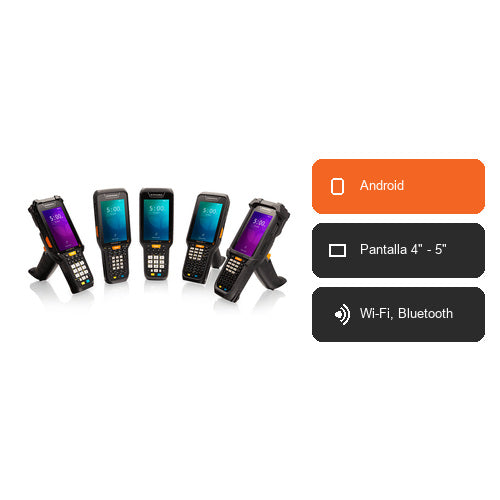 Características del terminal de mano Datalogic SKORPIO X5 943500021: Android, Pantalla 4" - 5", Wi-Fi, Bluetooth