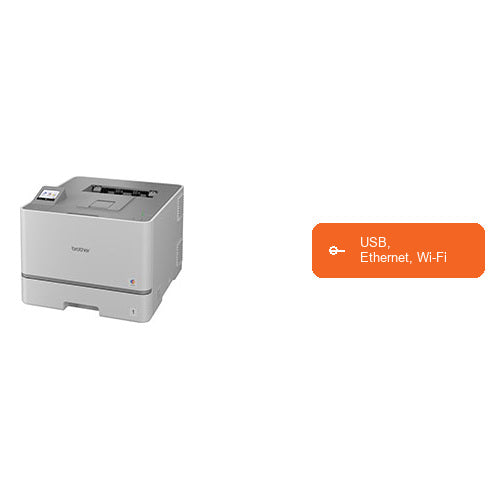 Características de la impresora de etiquetas Brother HL-L8570CDW HLL8570CDWRE1: USB, Ethernet, Wi-Fi