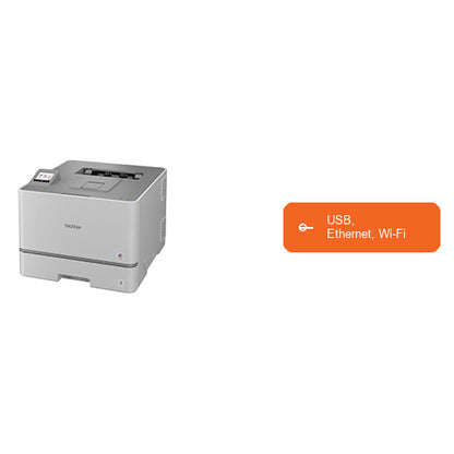 Características de la impresora de etiquetas Brother HL-L8570CDW HLL8570CDWRE1: USB, Ethernet, Wi-Fi