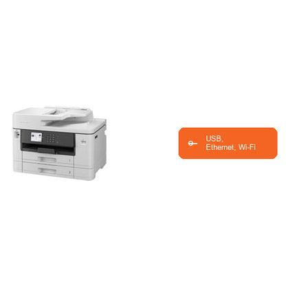 Características de la impresora de etiquetas Brother MFC-J5740 MFCJ5740DWRE1: USB, Ethernet, Wi-Fi