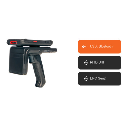 Características del equipo rfid Honeywell IH40 IH40-0-N001S02OK: USB, Bluetooth, RFID UHF, EPC Gen2