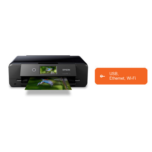 Características de la impresora de etiquetas Epson XP-980 C11CL95402: USB, Ethernet, Wi-Fi
