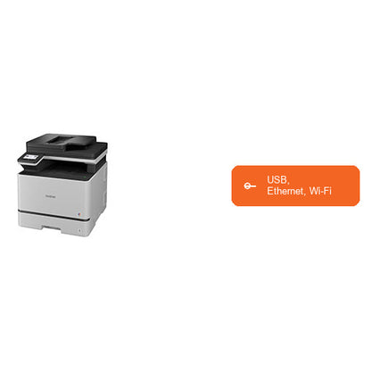 Características de la impresora de etiquetas Brother MFC-L8730CDW MFCL8730CDWRE1: USB, Ethernet, Wi-Fi