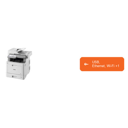 Características de la impresora de etiquetas Brother MFC-L9570CDW MFCL9570CDWRE1: USB, Ethernet, Wi-Fi +1