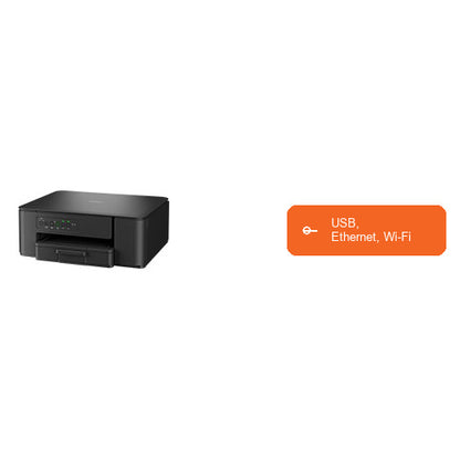 Características de la impresora de etiquetas Brother DCP-J1260W DCPJ1260WRE1: USB, Ethernet, Wi-Fi