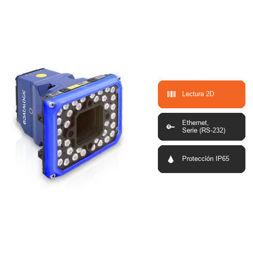 Características del lector de códigos de barras Datalogic MATRIX 320 938100053: Lectura 2D, Ethernet, Serie (RS-232), Protección IP65