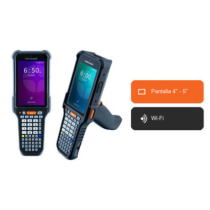 Características del terminal de mano Datalogic FALCON X60 946600005: Pantalla 4" - 5", Wi-Fi