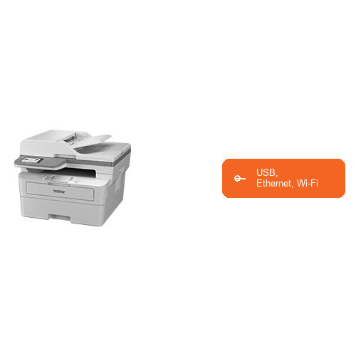 Características de la impresora de etiquetas Brother MFC-L2960DW MFCL2960DWRE1: USB, Ethernet, Wi-Fi