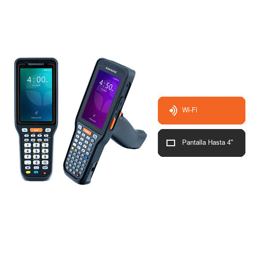 Características del terminal de mano Datalogic SKORPIO X40 946400008: Wi-Fi, Pantalla Hasta 4"