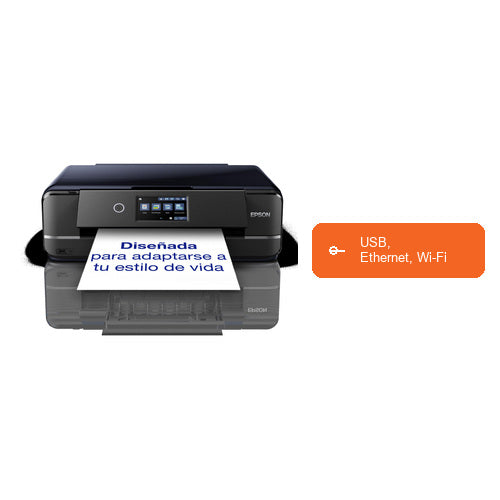 Características de la impresora de etiquetas Epson XP-970 C11CH45402: USB, Ethernet, Wi-Fi