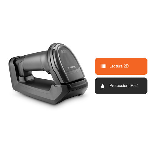Características del lector de códigos de barras Zebra DS8178 negro DS8178-SR0F007ZZWW: Lectura 2D, Protección IP52