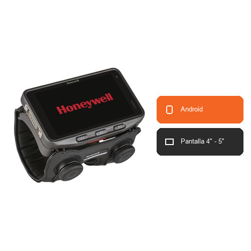 Características del terminal de mano Honeywell CW45 CW45-X0N-BND10XG: Android, Pantalla 4" - 5"