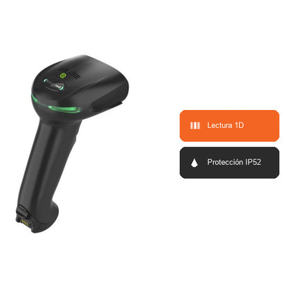 Características del lector de códigos de barras Honeywell 1952G 1952GSR-2USB-UV-R: Lectura 1D, Protección IP52
