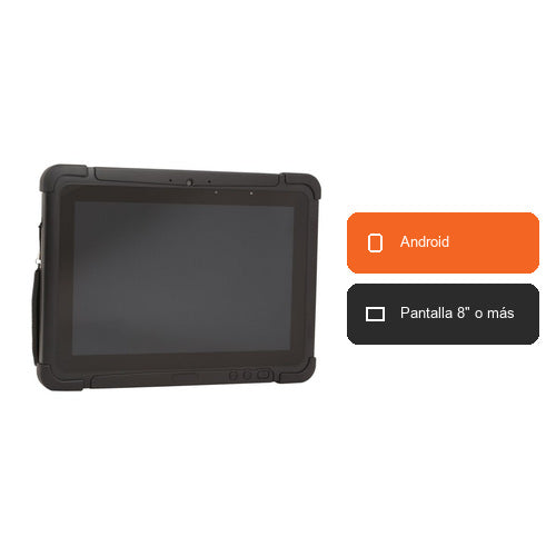 Características del terminal de mano Honeywell RT10 RT10A-L0N-27C12S2E: Android, Pantalla 8" o más