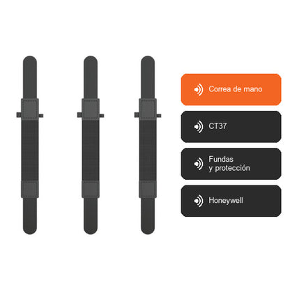Características de Honeywell Correa de mano CT37-HS-3PK: Correa de mano, CT37, Fundas y protección, Honeywell