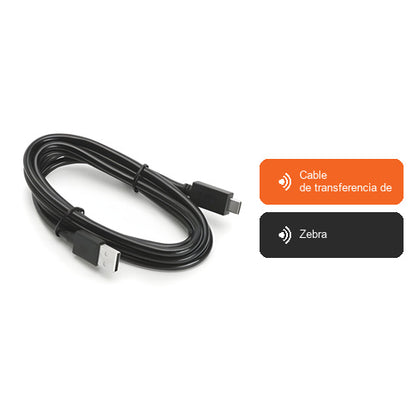 Características de Zebra Cable de transferencia de datos CBL-TC2X-USBC-01: Cable de transferencia de , Zebra