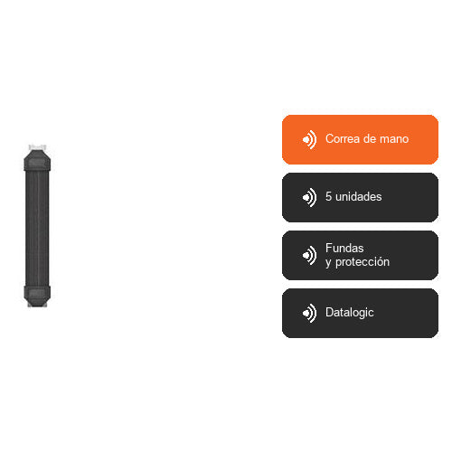 Características de Datalogic Correa de mano 94ACC0417: Correa de mano, 5 unidades, Fundas y protección, Datalogic