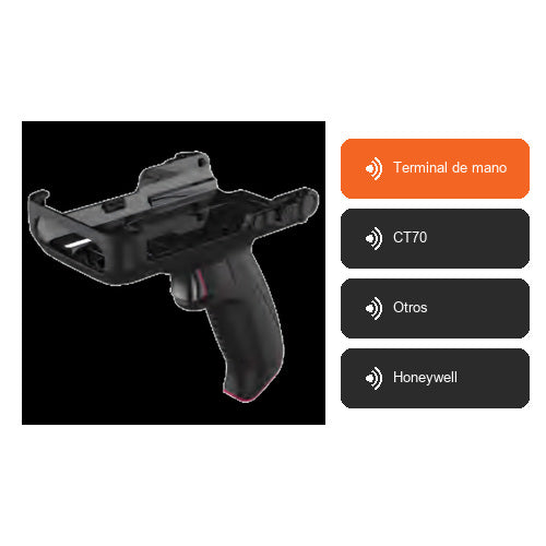 Características de Honeywell Terminal de mano CT70-SH-UVN: Terminal de mano, CT70, Otros, Honeywell