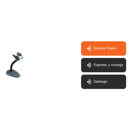 Características de Datalogic Scanner Stand STD-G041-BK: Scanner Stand, Soportes y montaje, Datalogic
