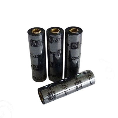 Cuatro rollos de cinta de transferencia Zebra. PROJIT, tienda de electrónica y sus consumibles.